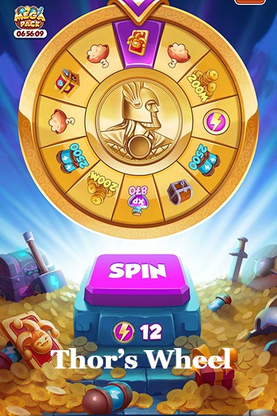 what is coin master thor wheel?