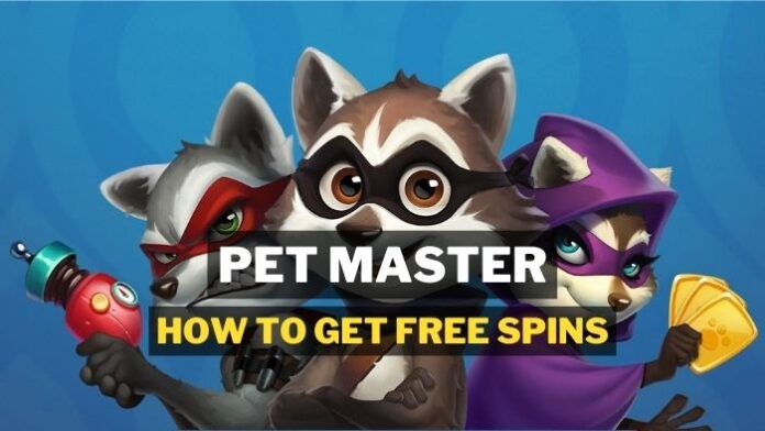 pet master free spins